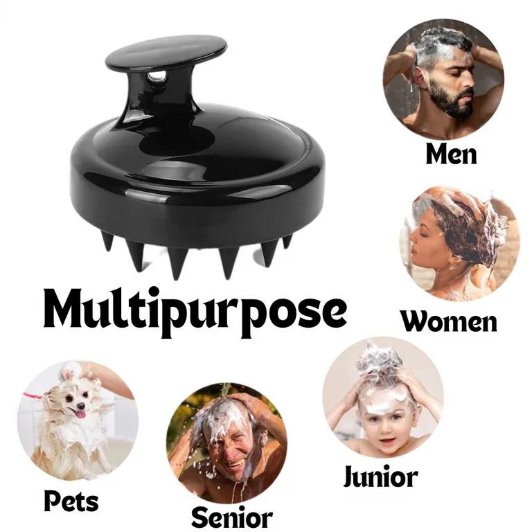 SCALP MASSAGER BRUSH FOR ENHANCED HAIR CARE