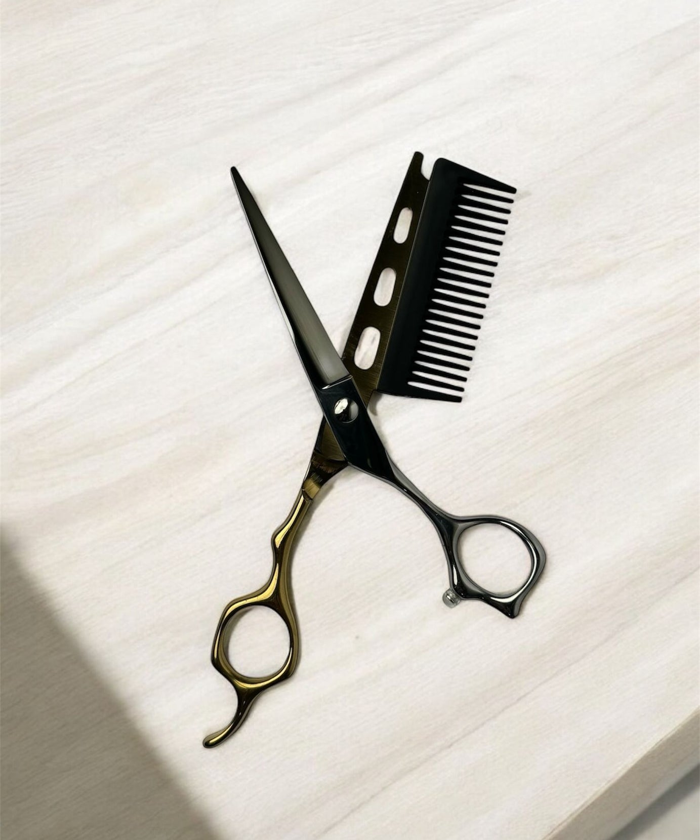 Precision Styling Shears Scissor with Comb
