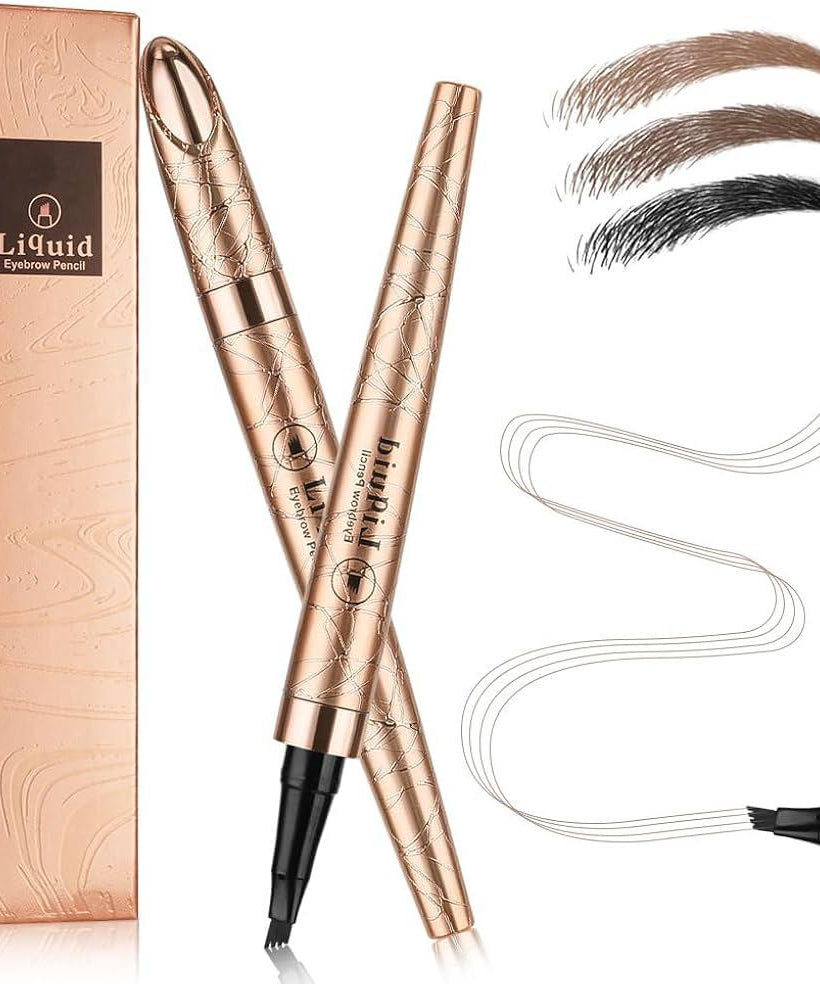قلم حواجب سائل من كيو آي سي - 4 نقاط