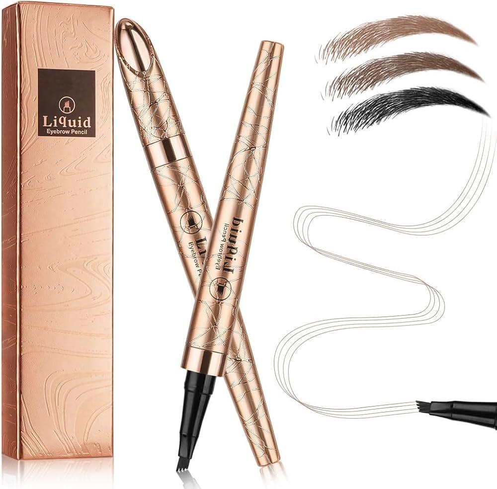 قلم حواجب سائل من كيو آي سي - 4 نقاط