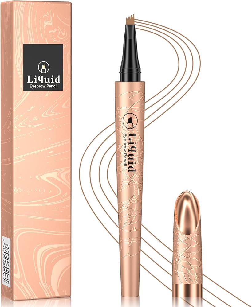 قلم حواجب سائل من كيو آي سي - 4 نقاط