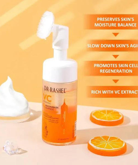 DR.RASHEL - VITAMIN C NIACINAMIDE ESSENCE CLEANSING MOUSSE (125ml)