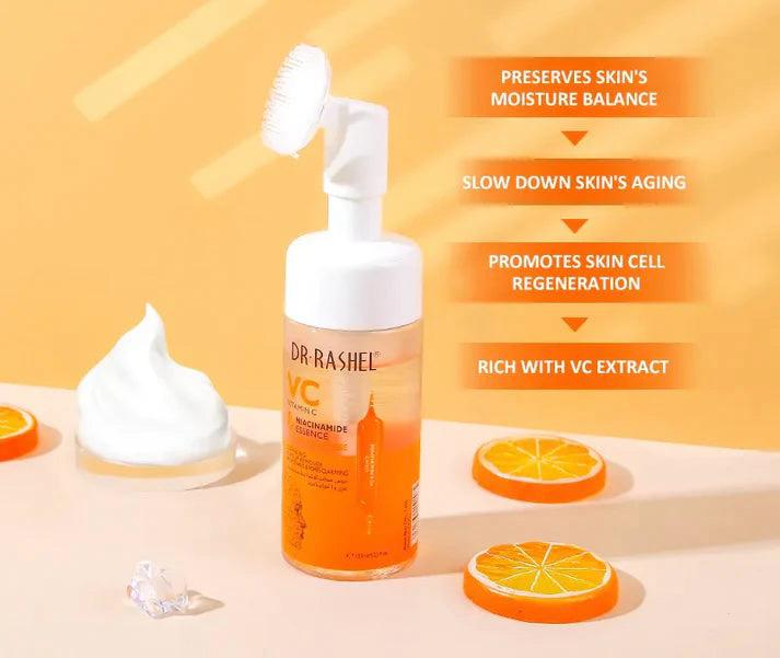DR.RASHEL - VITAMIN C NIACINAMIDE ESSENCE CLEANSING MOUSSE (125ml)