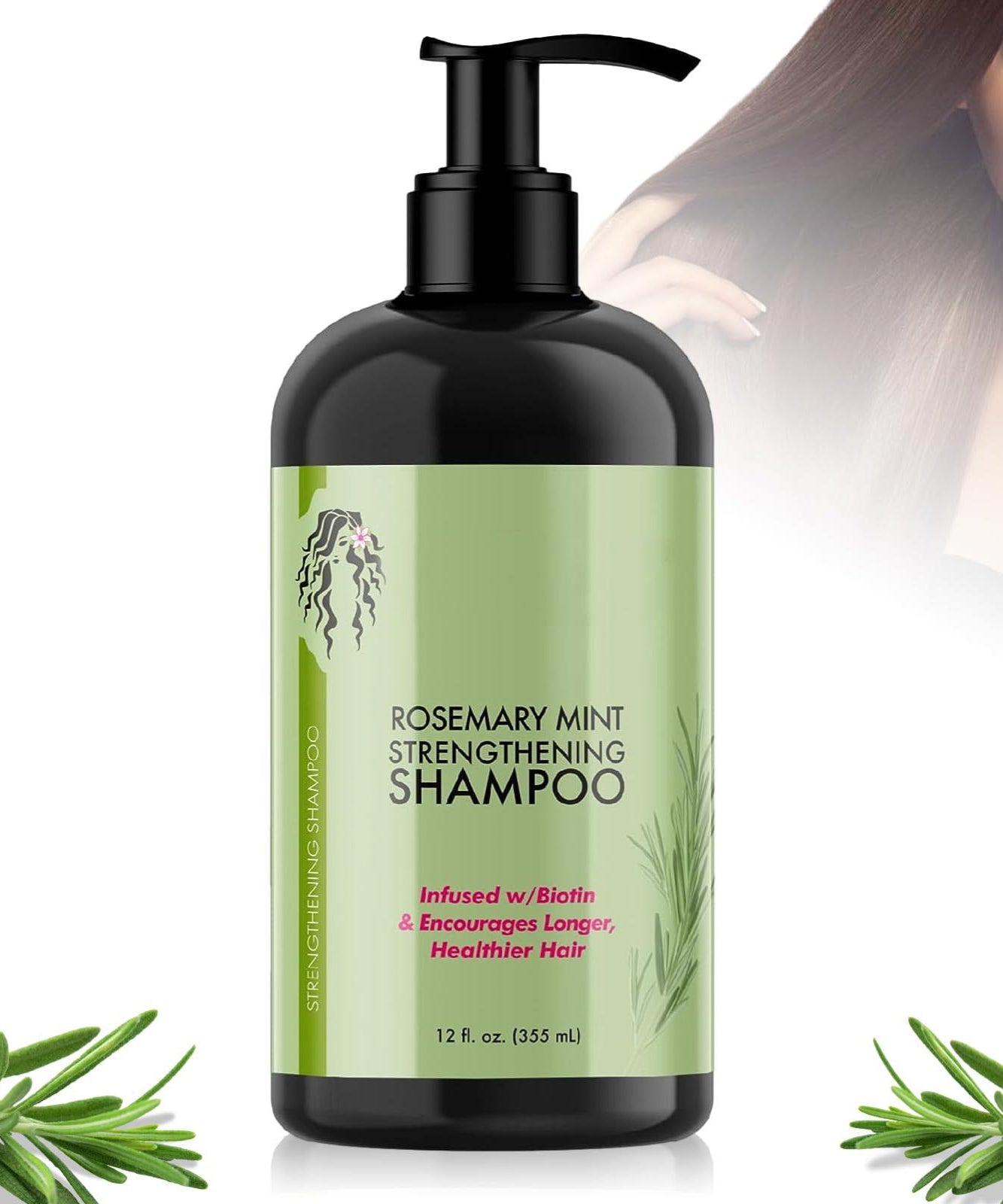 Mielle Rosemary Mint Strengthening Shampoo (355ml)