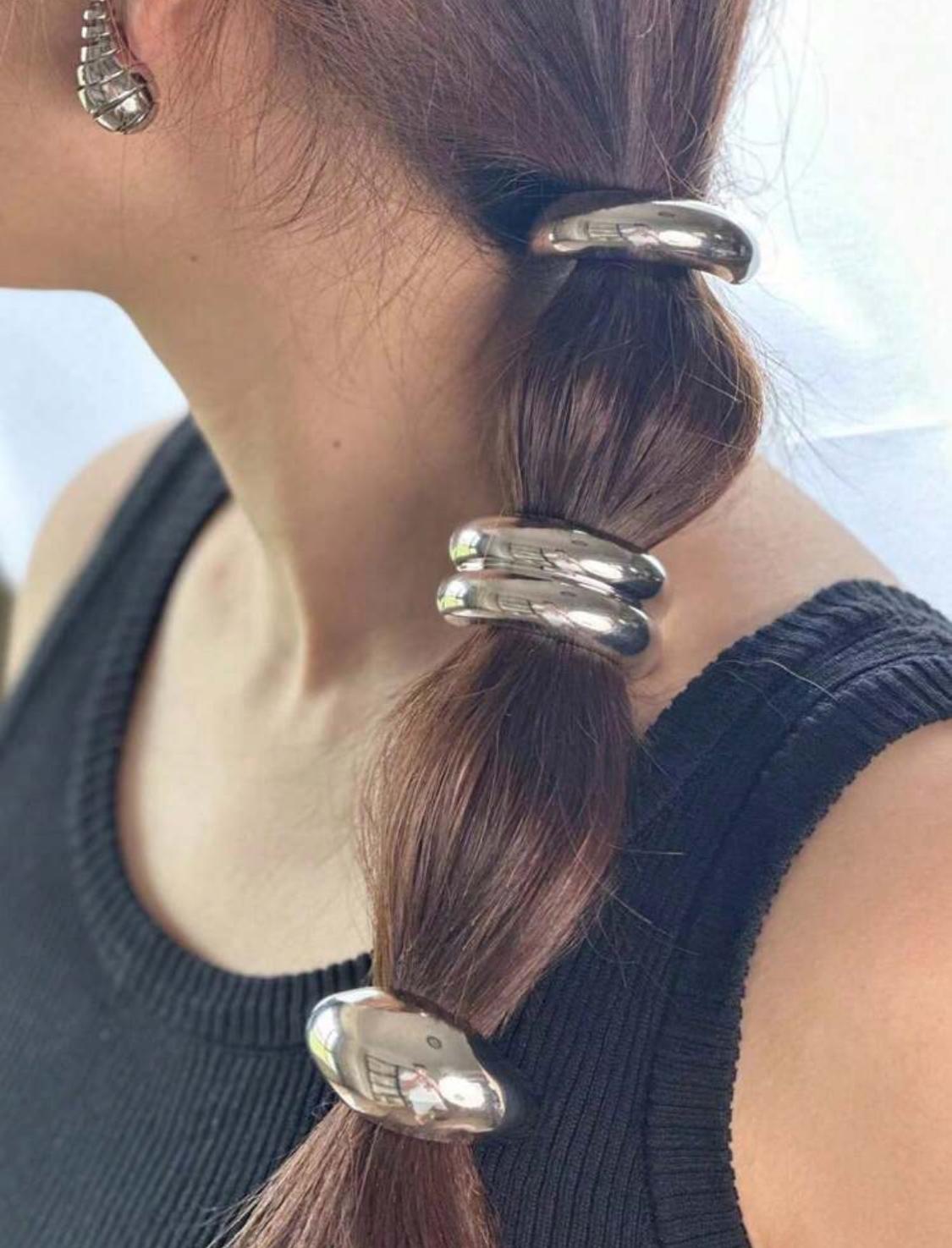 Metal Hair Tie Accessory ScB2 (1 piece)