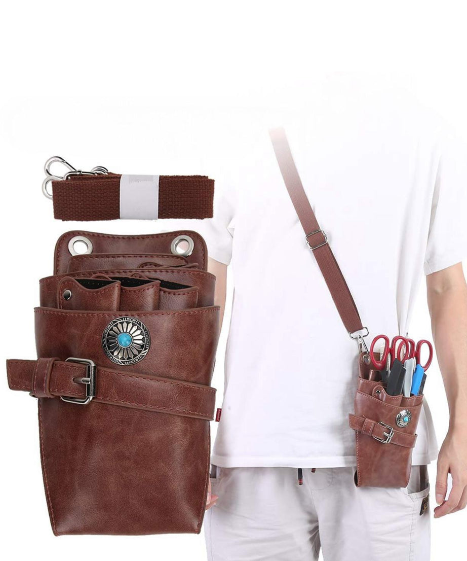 Hair Scissor bag Pouch Holster With Belt