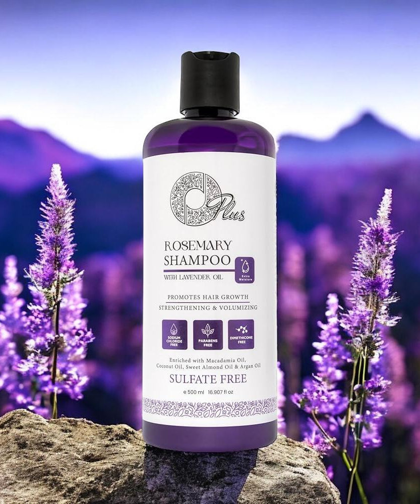 ROSEMARY PLUS SHAMPOO WITH LAVENDER OIL (500ml)