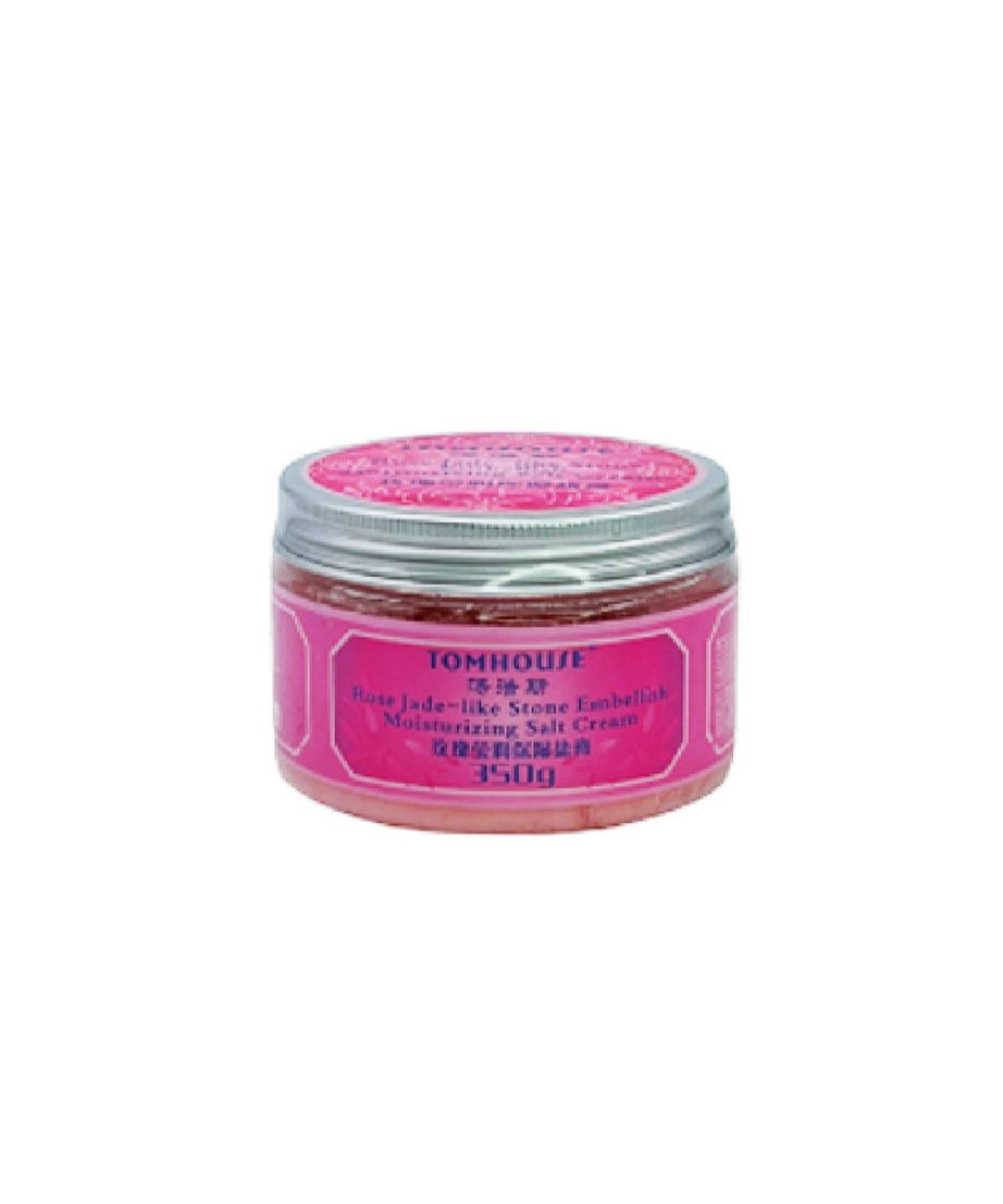 TOMHOUSE Rose Jade-like Stone Embellish Moisturizing Salt Cream (350g)