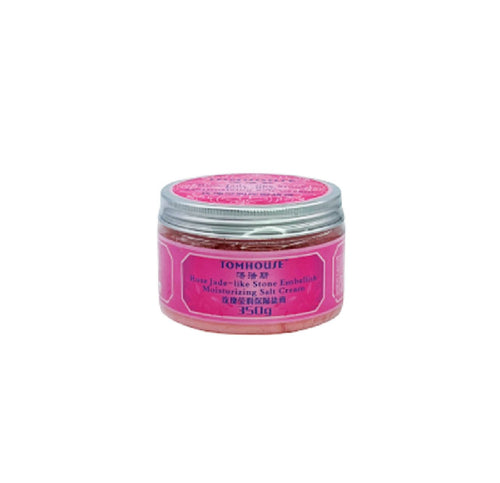 TOMHOUSE Rose Jade-like Stone Embellish Moisturizing Salt Cream (350g)