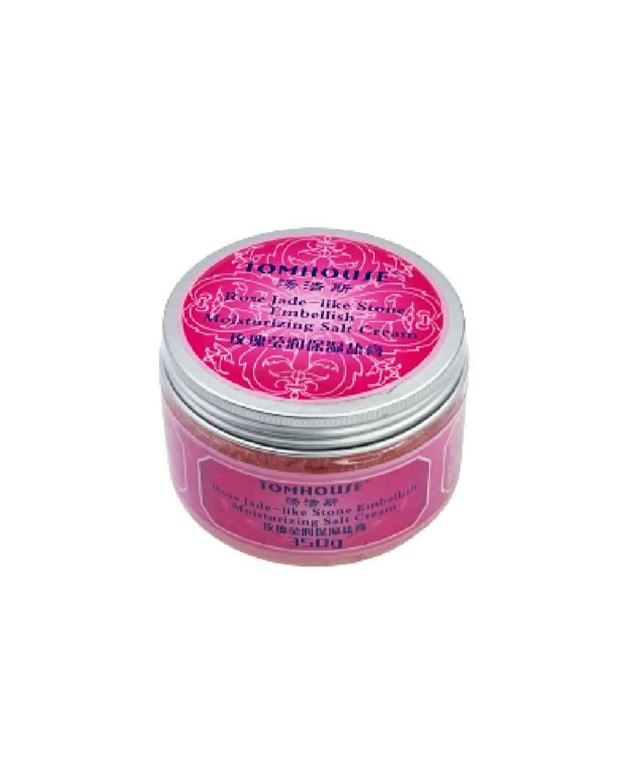 TOMHOUSE Rose Jade-like Stone Embellish Moisturizing Salt Cream (350g)