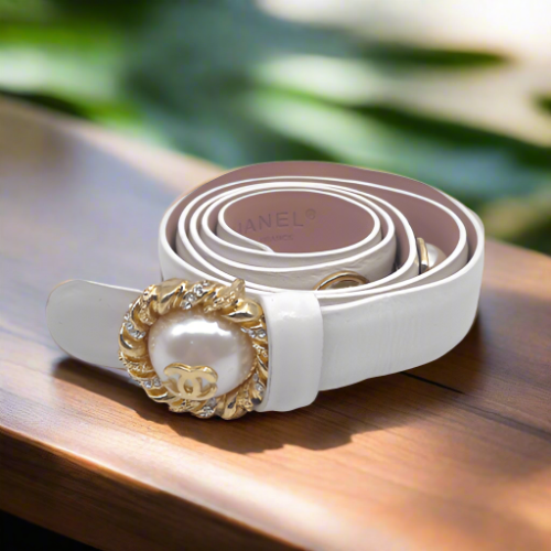 White Pearl Belt