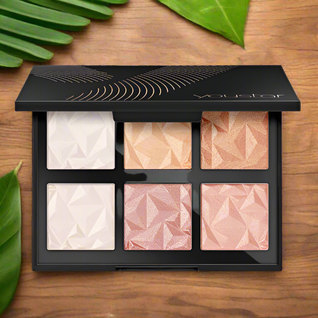 Youstar Glam Queen Highlighter Palette (6 colors)