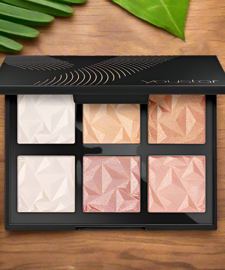 Youstar Glam Queen Highlighter Palette (6 colors) Youstar Glam Queen Highlighter Palette (6 colors)
