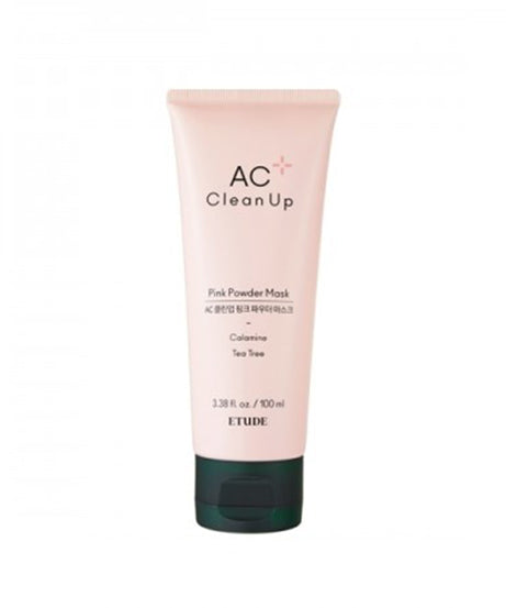 Etude House - AC Clean Up Pink Powder Mask (100ml)