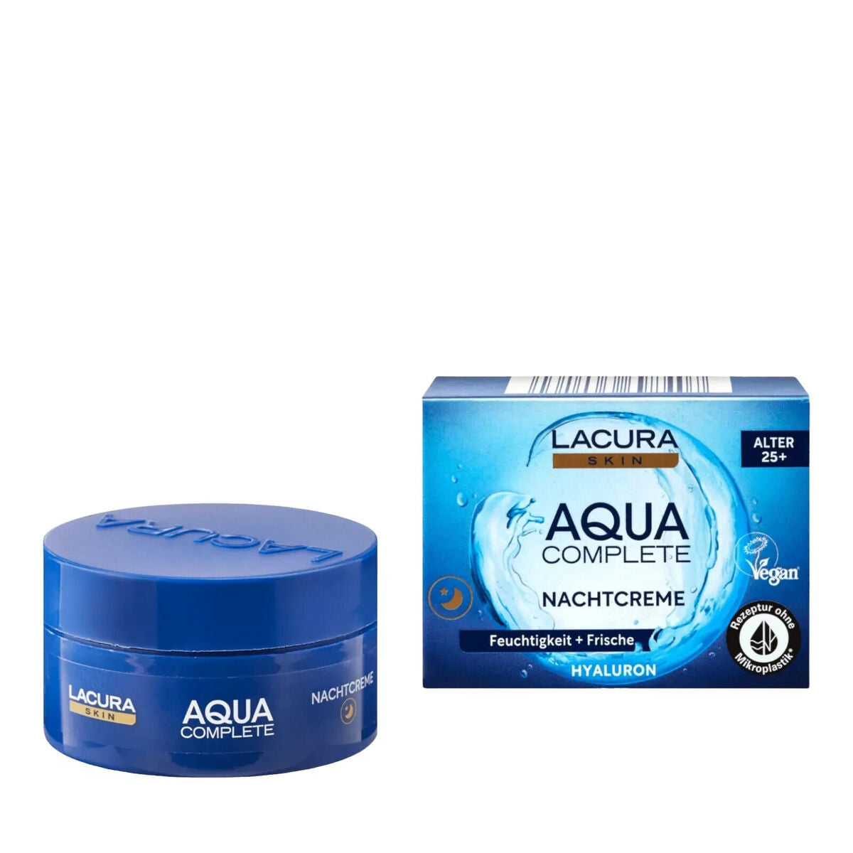 Lacura AQUA COMPLETE Hyaluronic Complex, Night Cream, All Skin Types, 50ml