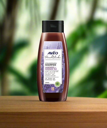 AVEO Gems Vitalizing Shampoo Lavender & Green Tea (250 ml)