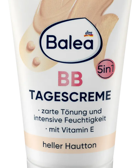 Balea BB Cream SPF15 with Vitamin E - skin skin, 50 ml