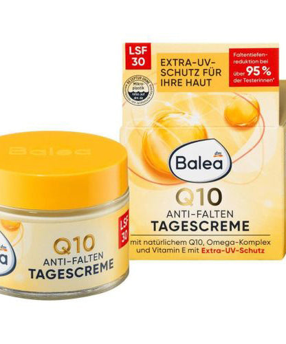 Balea Day Cream Q10 Anti-Wrinkle LSF30 (50ml)