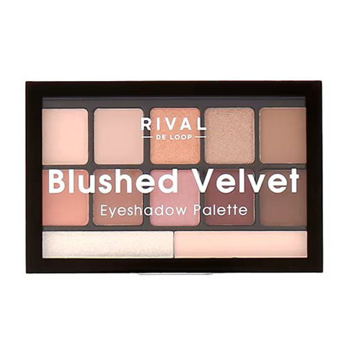 Rival De Loop - Blushed Velvet Eyeshadow Palette (12colors)