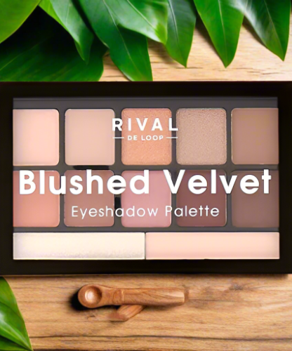 Rival De Loop - Blushed Velvet Eyeshadow Palette (12colors) Rival De Loop - Blushed Velvet Eyeshadow Palette (12colors)