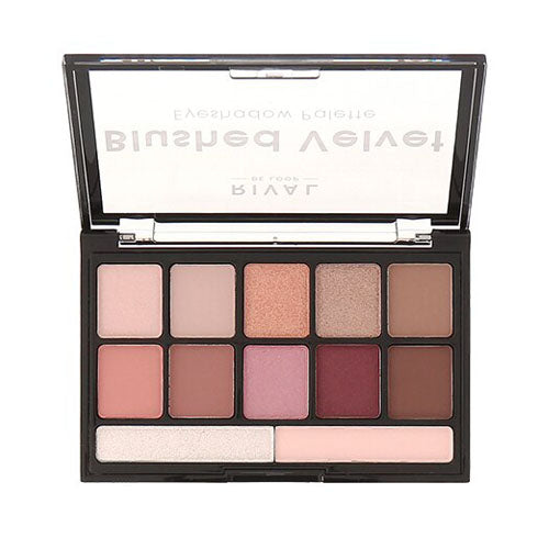 Rival De Loop - Blushed Velvet Eyeshadow Palette (12colors)