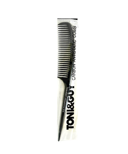 TONI & GUY CARBON ANTI STATIC 0713 - Hair Brush Plastic Black