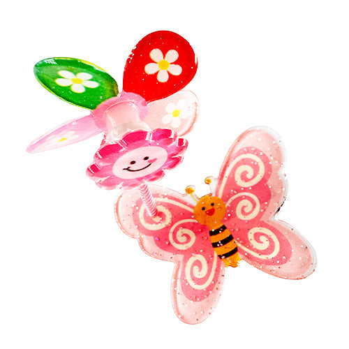 Hair Clip Cute Acrylic (2 pieces)