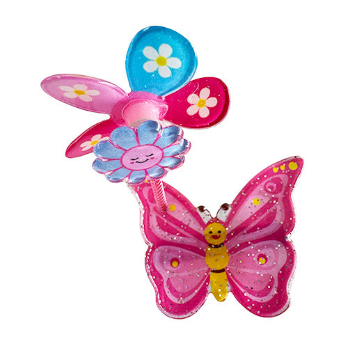 Hair Clip Cute Acrylic (2 pieces)