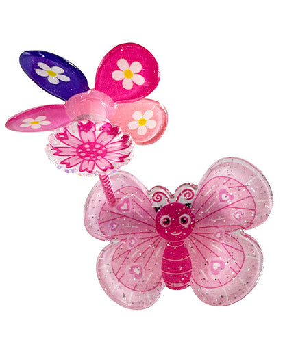 Hair Clip Cute Acrylic (2 pieces)