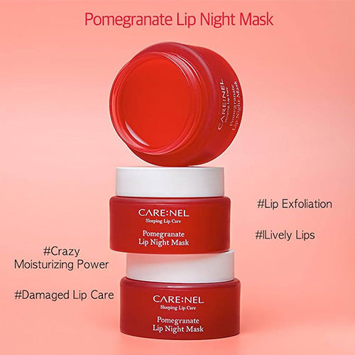Carenel - Lip Night Mask Pomegranate 5g (1 Piece)