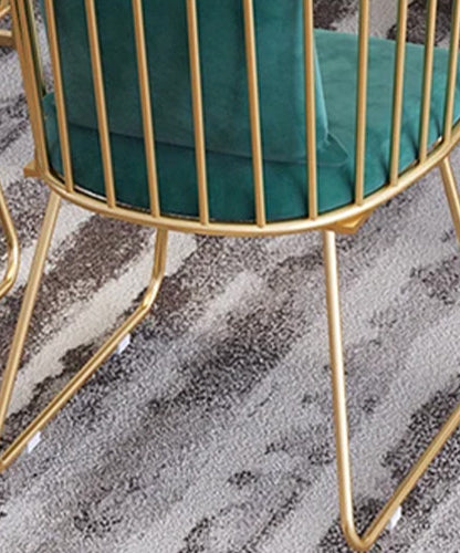 Chair Nail Spa Manicure Pedicure Green & Gold