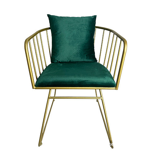 Chair Nail Spa Manicure Pedicure Green & Gold