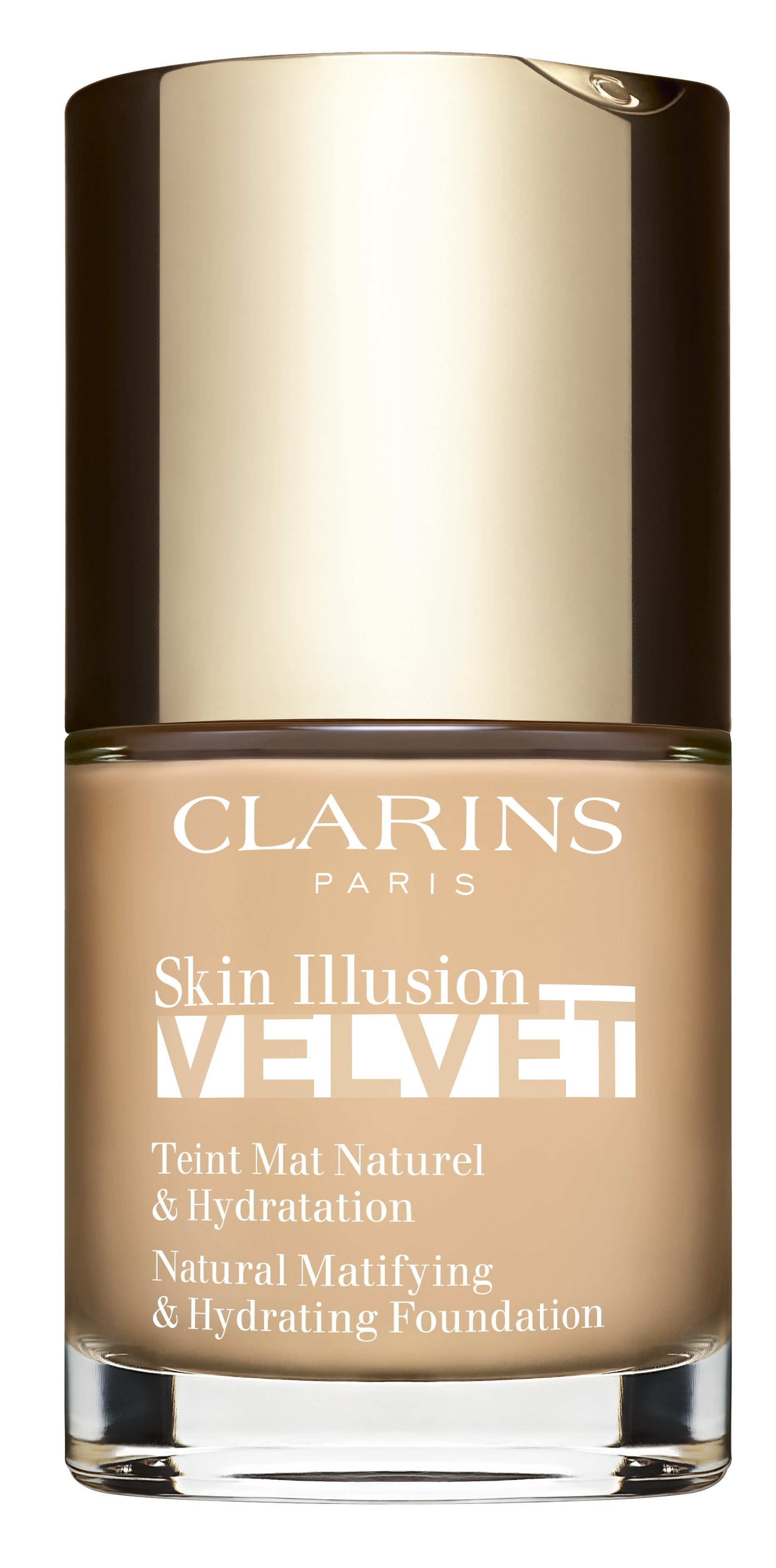 Clarins Skin Illusion Velvet Clarins Foundation Natural Hydrating Mattifying 30ml