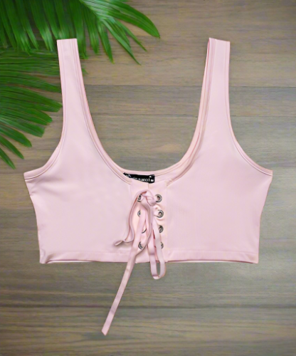 Miss Moi - Plain Sports Bra (Light Pink) A20139