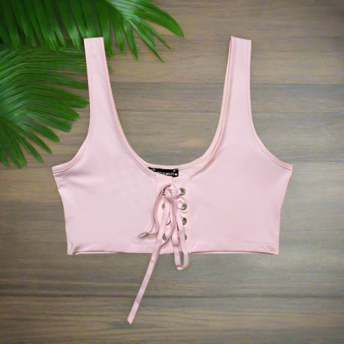 Miss Moi - Plain Sports Bra (Light Pink) A20139