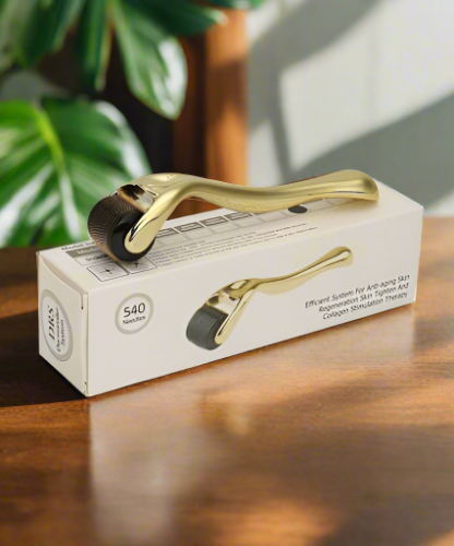 Derma Roller Gold - efficient system for anti-aging skin Derma Roller Gold - efficient system for anti-aging skin