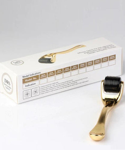 Derma Roller Gold - efficient system for anti-aging skin Derma Roller Gold - efficient system for anti-aging skin