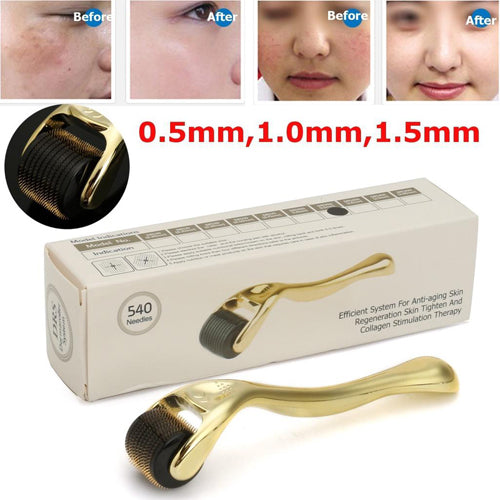 Derma Roller Gold - efficient system for anti-aging skin