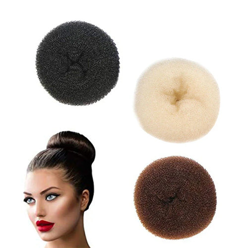 Hair Donut Bun Maker Large Round ( 1 piece )