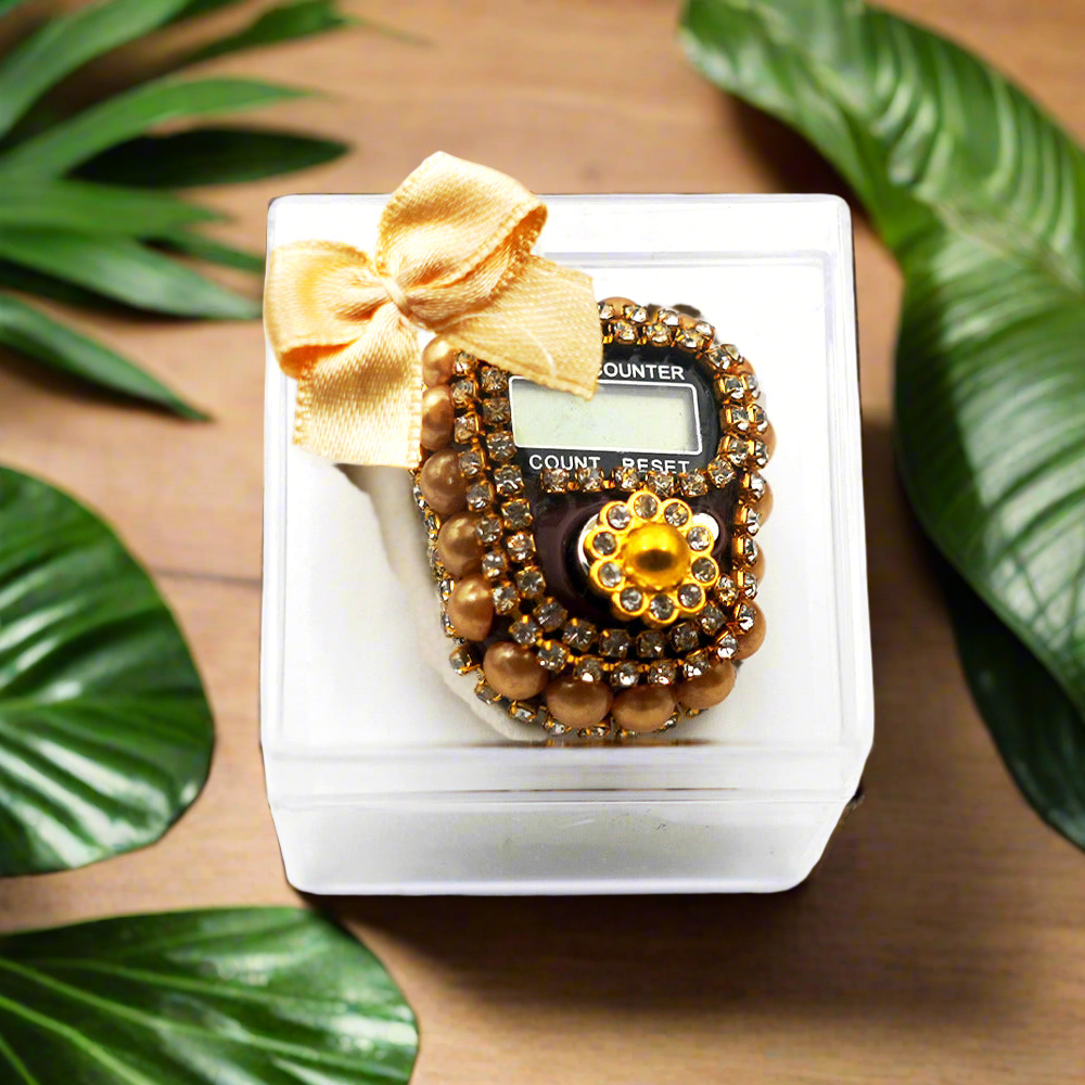 Electronic Counter - Gold Strass