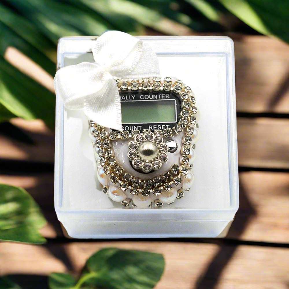 Electronic Counter - White Strass