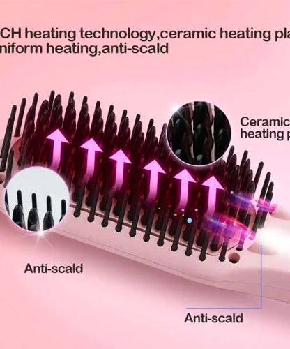 Enzo Professional Straight Hair Brush Intelligent