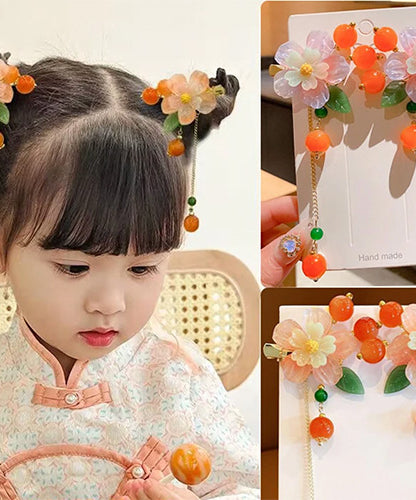 Pearl Flower Hair Clip (2 pieces)