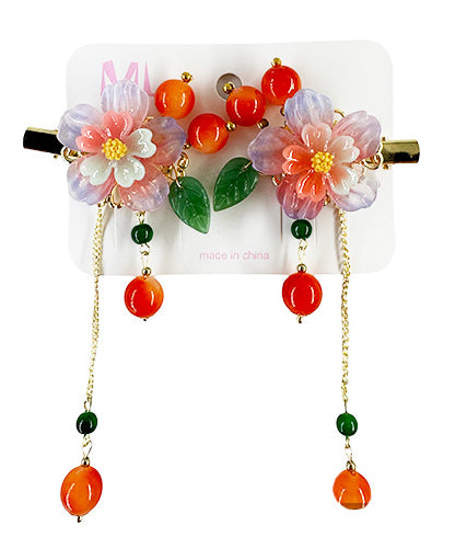 Pearl Flower Hair Clip (2 pieces)