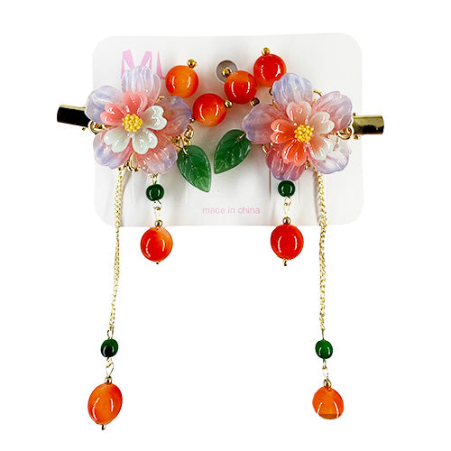 Pearl Flower Hair Clip (2 pieces)