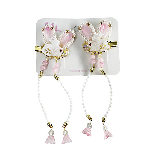 Pearl Flower Hair Clip (2 pieces)