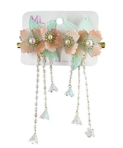 Pearl Flower Hair Clip (2 pieces)