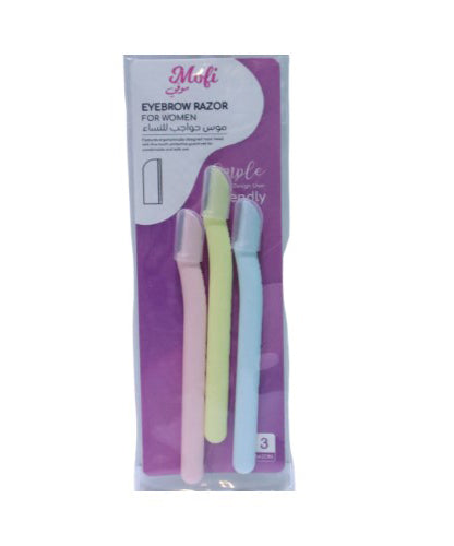 Mofi - Eyebrow Shaving (3pcs)