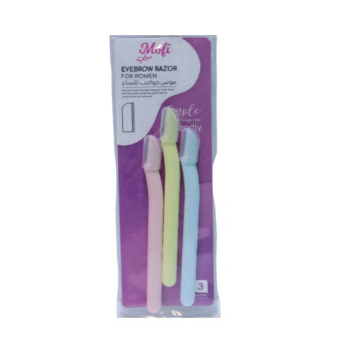 Mofi - Eyebrow Shaving (3pcs)
