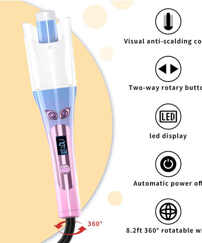 Automatic Crimping Hair Curler